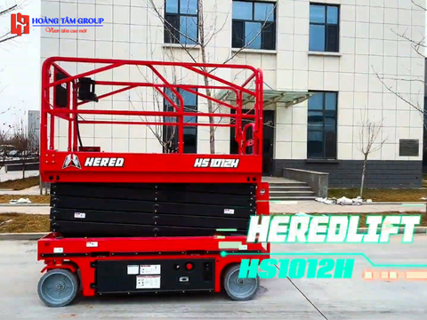 Xe Nâng Người Cắt Kéo HERED HS1012H - Chiều Cao 11,8m