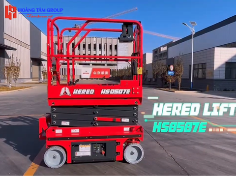 Xe Nâng Người Cắt Kéo HERED HS0507E - Chiều Cao 6,6m