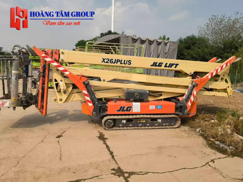 Xe Nâng Người Boom Lift Chân Nhện JLG 26JP- Chiều Cao Làm Việc 26m - Đời 2019