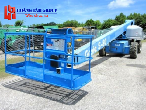 Xe Nâng Người Boom Lift S-80 - Chiều Cao Làm Việc 26 m- Đời 2005