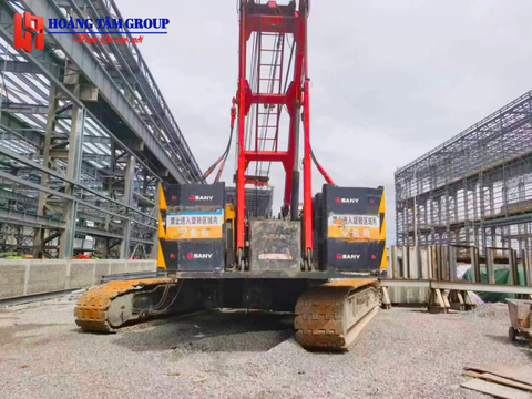 Cẩu Bánh Xích Thủy Lực SANY SCC1000C - 100 Tấn - Đời 2009 - Nhập Khẩu Trung Quốc