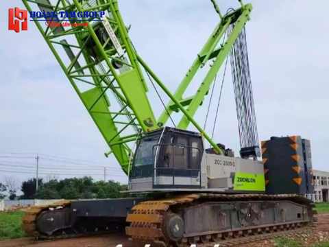 Cẩu Bánh Xích Zoomlion ZCC2600-2 - 260 Tấn - Đời 2021 - Nhập khẩu Trung Quốc
