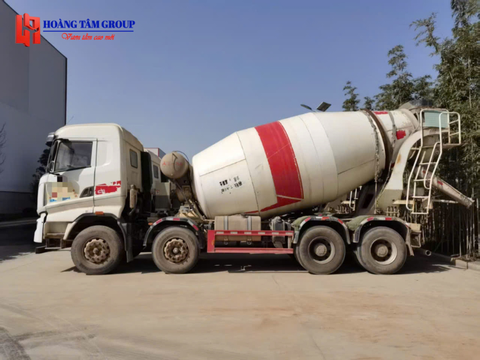 XE TRỘN BÊ TÔNG SANY - ĐỜI 2021 - NHẬP KHẨU TRUNG QUỐC