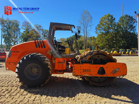 XE LU RUNG 1 BÁNH THÉP HAMM 3410P - ĐỜI 2013 - NHẬP KHẨU CHÂU Á