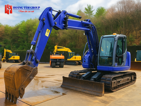 MÁY XÚC BÁNH XÍCH KOMATSU PC128UU-2E0  - ĐỜI 2007 - NHẬP KHẨU NHẬT BẢN
