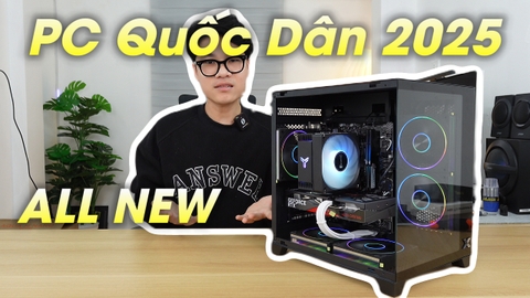 PC Quốc Dân 2025, Linh Kiện FULL NEW Cho AE An Tâm Sủ Dụng, Có Test Game