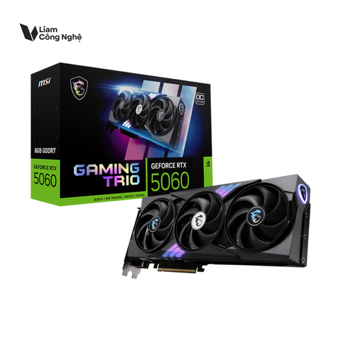 VGA MSI RTX 5060 8GB GAMING TRIO OC