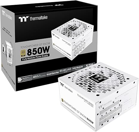 Nguồn Thermaltake Toughpower GT 850 Snow ATX 3.1