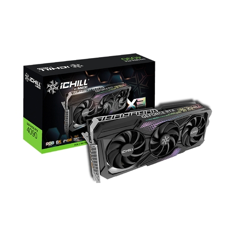 Card màn hình INNO3D GeForce RTX 4080 Super iChill 16GB GDDR6X (Black )