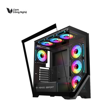Vỏ máy tính KENOO ESPORT FK800 - Màu Đen