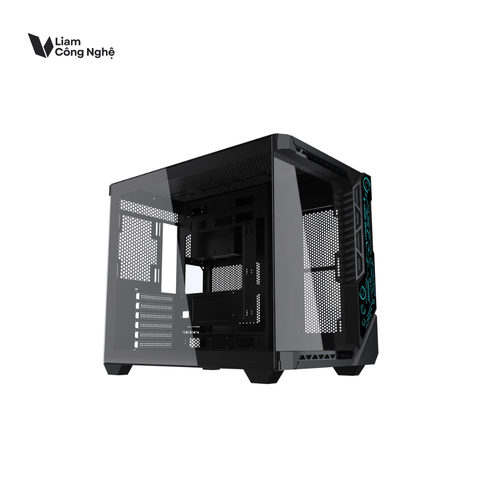 Vỏ máy tính KENOO LUXE V2 - 3FA - Màu Đen