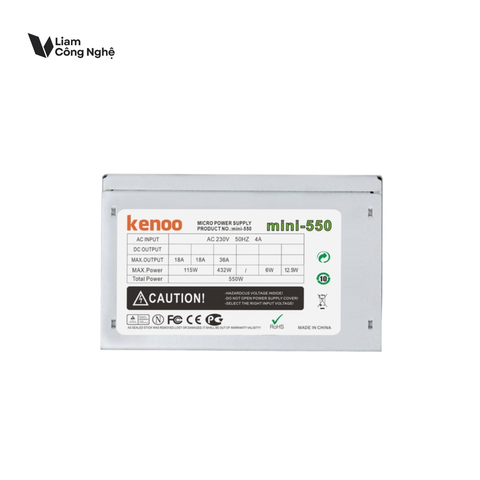 Nguồn máy tính KENOO mini-550w