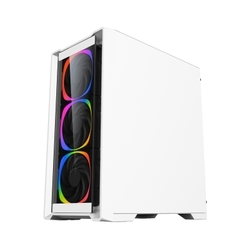 Vỏ máy vi tính KENOO ESPORT MK500 - 3F - Màu Trắng - (Size M-ATX)