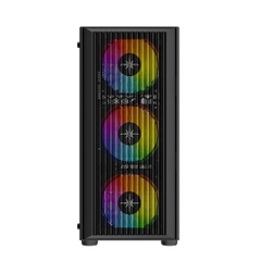 Vỏ máy vi tính KENOO ESPORT AF300 - 3F - Màu Đen - (Size ATX)