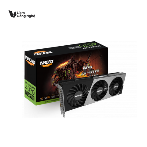 Card Màn Hình INNO3D RTX 4070 SUPER X3 OC - 3 FAN