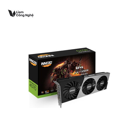 Card màn hình INNO3D GeForce RTX 4070 GDDR6 X3 OC N40703