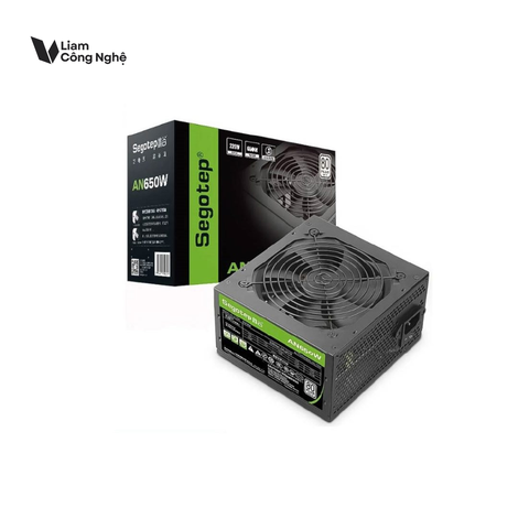 Nguồn Segotep AN650W 80 Plus Standard | Black, 650W