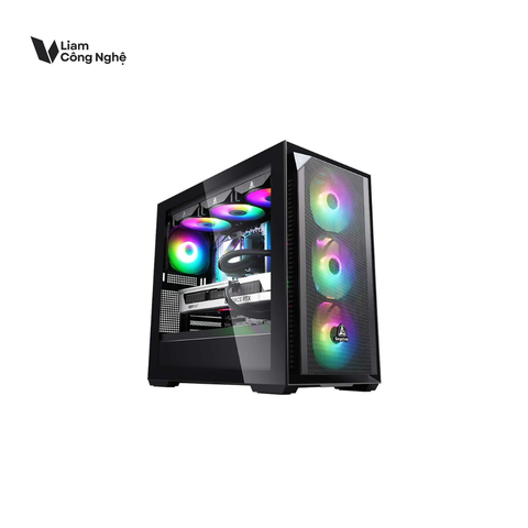 Vỏ Case SEGOTEP Gank 360S-APE Black (M-ATX)
