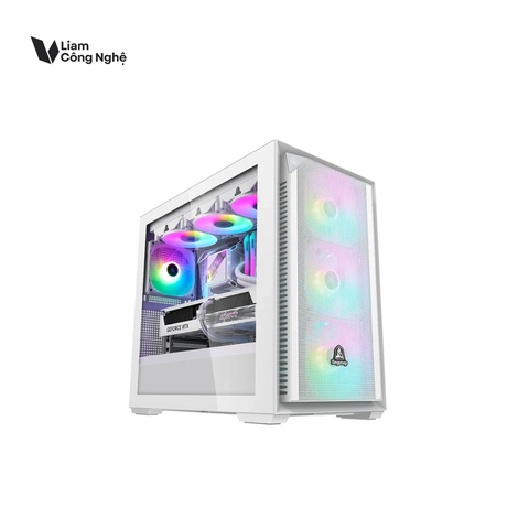 Vỏ Case SEGOTEP Gank 360S-APE White (M-ATX)