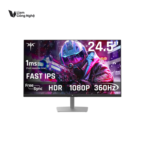 Màn hình Gaming FPS KTC H25X7 | 24.5 inch, Full HD, Fast IPS, 360Hz - 400Hz (OC), 1 ms