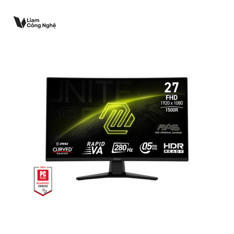 Màn hình MSI MAG 274CXF 27 inch FHD VA 280Hz 0.5ms