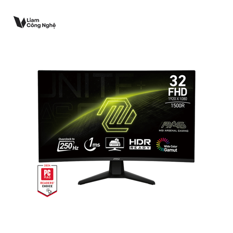 Màn hình Cong MSI MAG 32C6X 31.5 inch FHD VA 250Hz 1ms