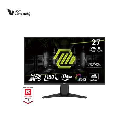 Màn Hình Gaming MSI MAG 275QF (27.0 inch - 2K - IPS - 180Hz - 0.5ms)