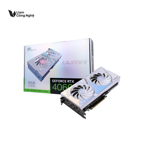 Card màn hình COLORFUL iGame RTX 4060 Ultra White DUO OC 8GB-V