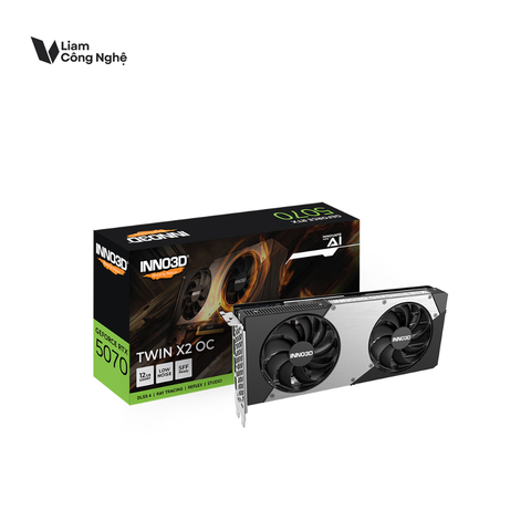 Card Inno3D Geforce RTX 5070 TWIN X2 OC 12GB GDDR7