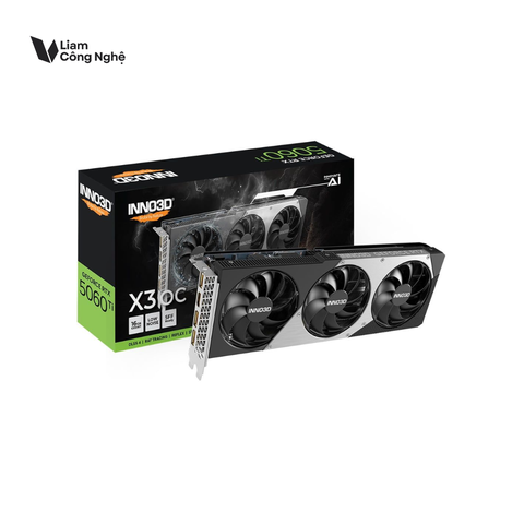 Card màn hình INNO3D GeForce RTX™ 5060 Ti 16GB X3 OC