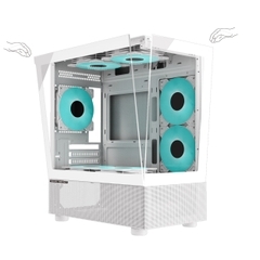 Vỏ máy tính KENOO ESPORT MK200 - Màu Trắng - (Size M-ATX)