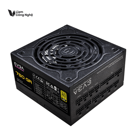 NGUỒN EVGA SuperNOVA 750 GA, 80 Plus Gold 750W, Fully Modular, Eco Mode