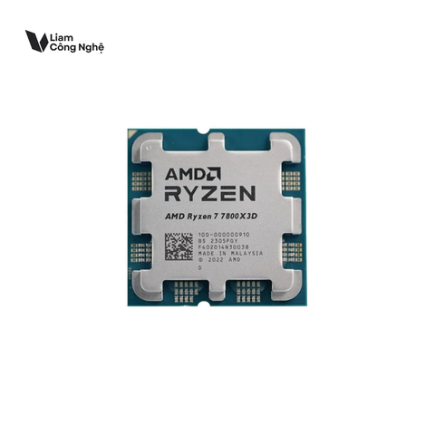Bộ vi xử lý AMD Ryzen 7 7800X3D / 4.2GHz Boost 5.0GHz / 8 nhân 16 luồng / 104MB / AM5