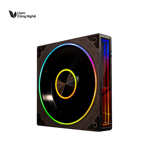 Fan case Leopard TransWarp ARGB - Black - Gió Ngược, fan lẻ
