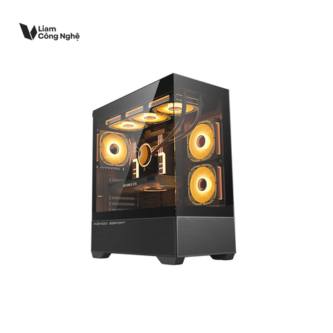 Vỏ case KENOO ESPORT AK400 - Đen (ATX / Mid Tower)