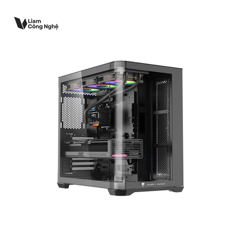 Vỏ Case 2 Mặt Kính Cường Lực Jungle Leopard AC-01 (E-ATX)