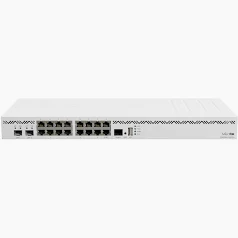 Thiết bị định tuyến (Router) không có chức năng thu phát sóng wifi, mã CCR2004-16G-2S+, ram 4GB. NSX: Mikrotik