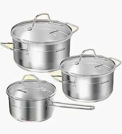 Bộ nồi inox 5 đáy Sunhouse SHG669