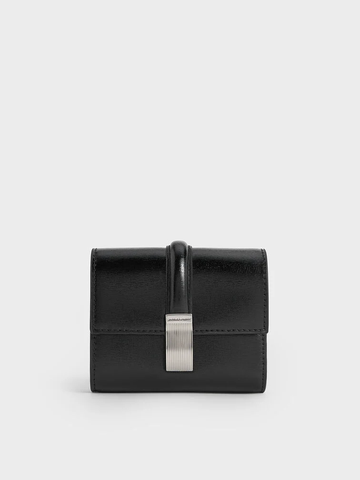 Wisteria Metallic-Accent Wallet