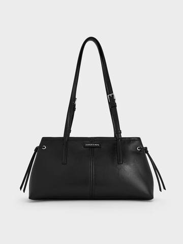 Noane Elongated-Handle Shoulder Bag