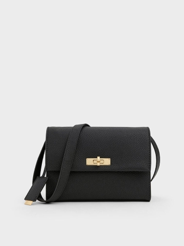 Chance Turn-Lock Crossbody Bag