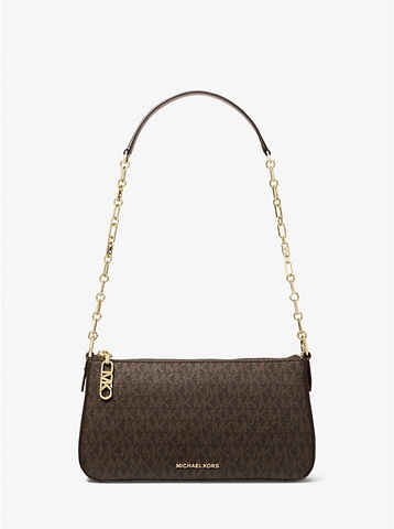 Túi xách Empire Medium Signature Logo Chain-Link Pochette