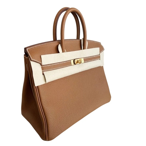Túi Xách Nữ Hermès Birkin 25 Gold Togo Gold Hardware
