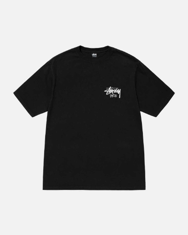 Stussy Stock Paris Tee Black