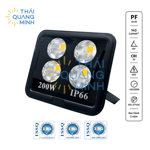 Đèn Pha Led Ly 200W FL-Lite200V-T 3000K