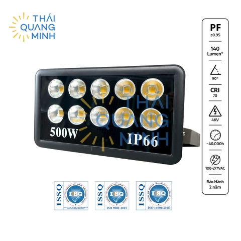 Đèn Pha Led Ly 500W FL-Lite500V-T 3000K