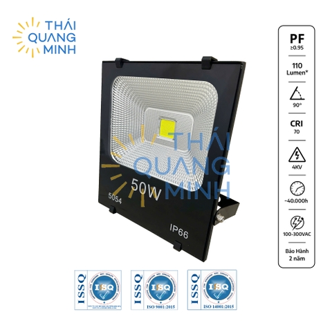 Đèn Pha Led Vuông 50W FL-Eco50T-T 6500K