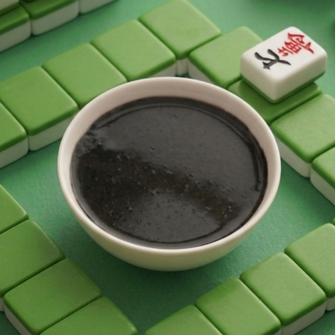 Chè Mè Đen (Black Sesame Soup) - 黑芝麻糊