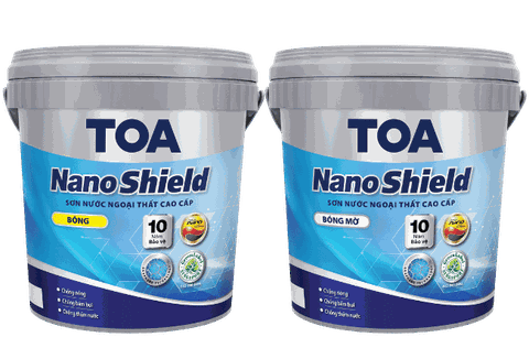 Sơn nước ngoại thất cao cấp TOA NanoShield