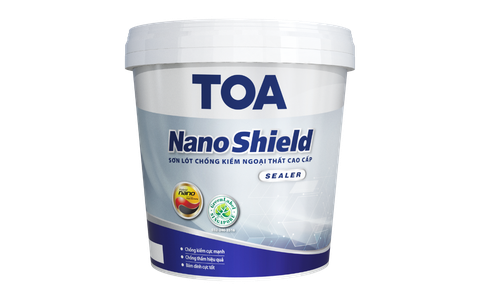 Sơn lót chống kiềm ngoại thất cao cấp TOA NanoShield Sealer